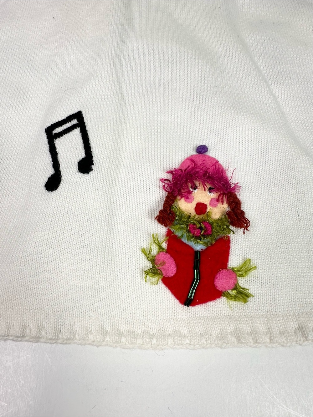 Michael Simon VINTAGE 1990s 3D Carole’s Sweater XL - Picture 10 of 11